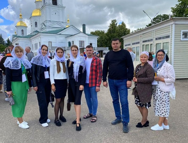 Делегация Зельвенского района принимает участие в V Съезде малых городов в Дивеево